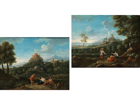 Jan Frans van Bloemen, 1662 Antwerpen – 1749 Rom, zug.